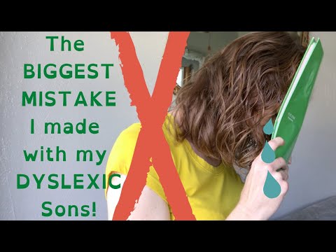 Making Mistakes With Dyslexia